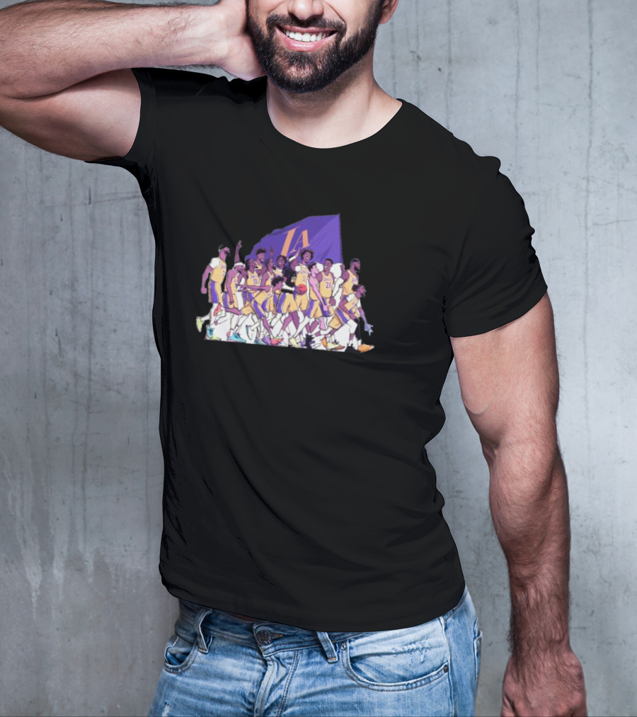 Let’s Go Lakers Lockstep LA Team Spirit T-Shirt