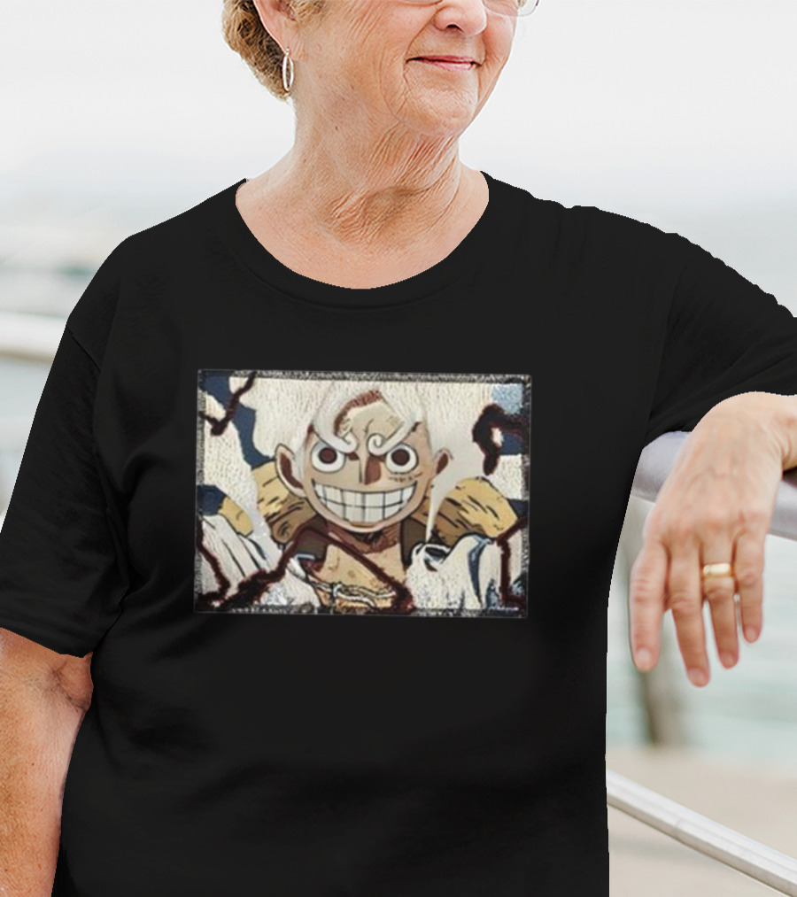 Max Holloway Wears Gear 5 Luffy From One Piece T-Shirt