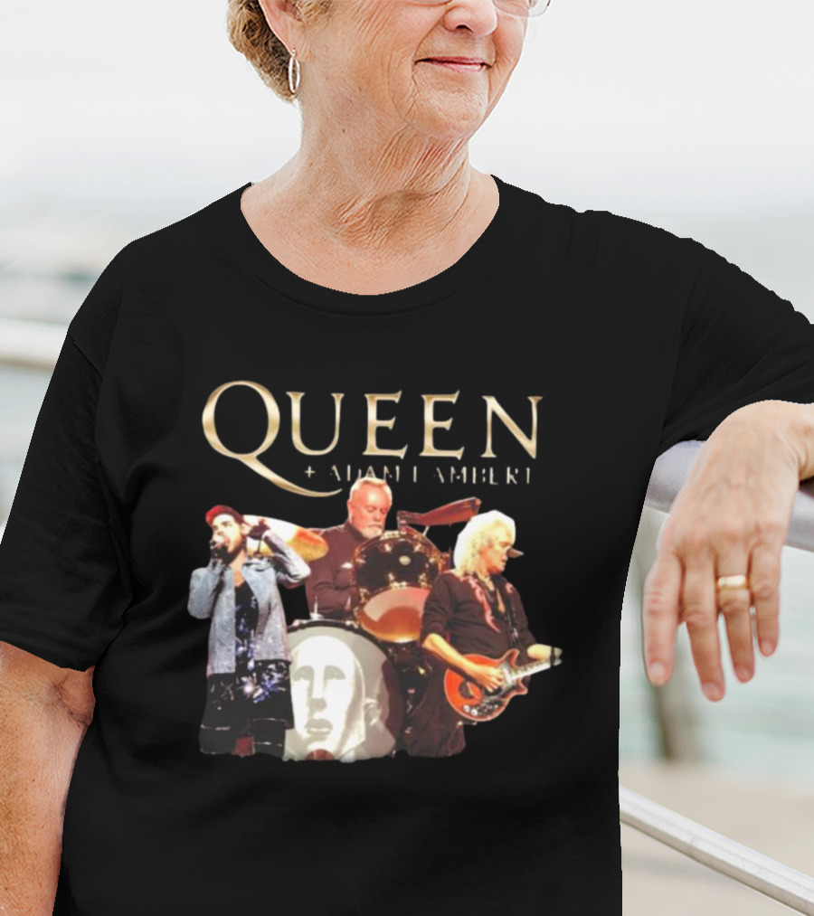 Queen + Adam Lambert Live Performance Collaboration T-Shirt