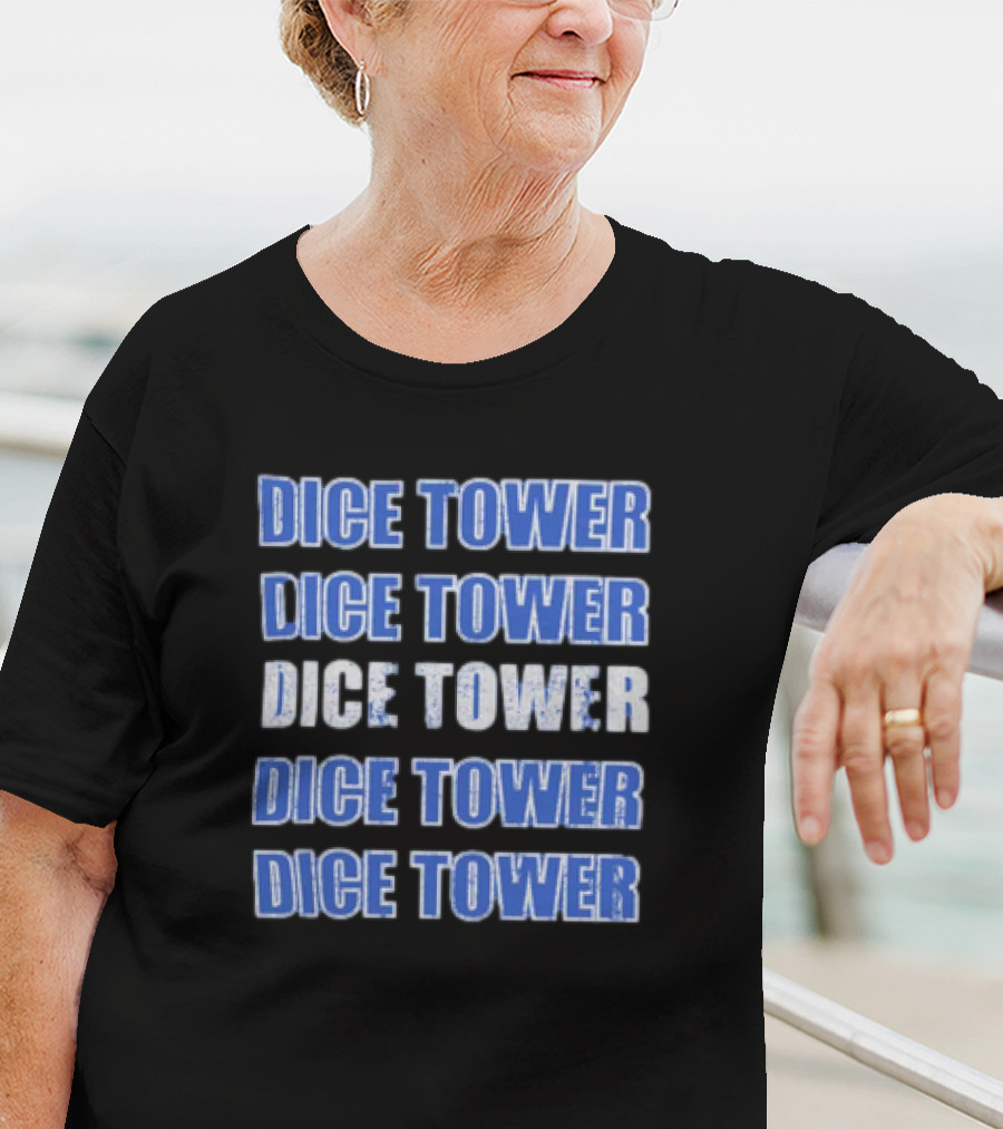Dice Tower Repeat Dice Tower Dice Tower Dice Tower Dice Tower T-Shirt