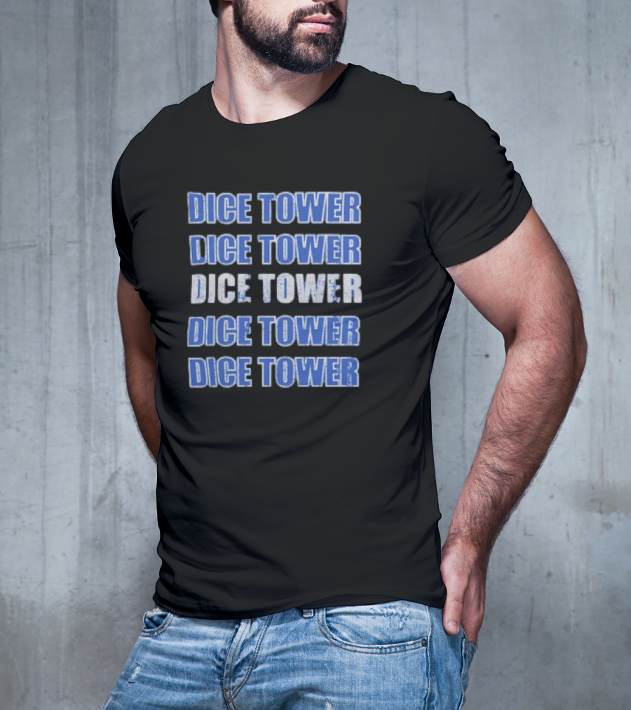 Dice Tower Repeat Dice Tower Dice Tower Dice Tower Dice Tower T-Shirt
