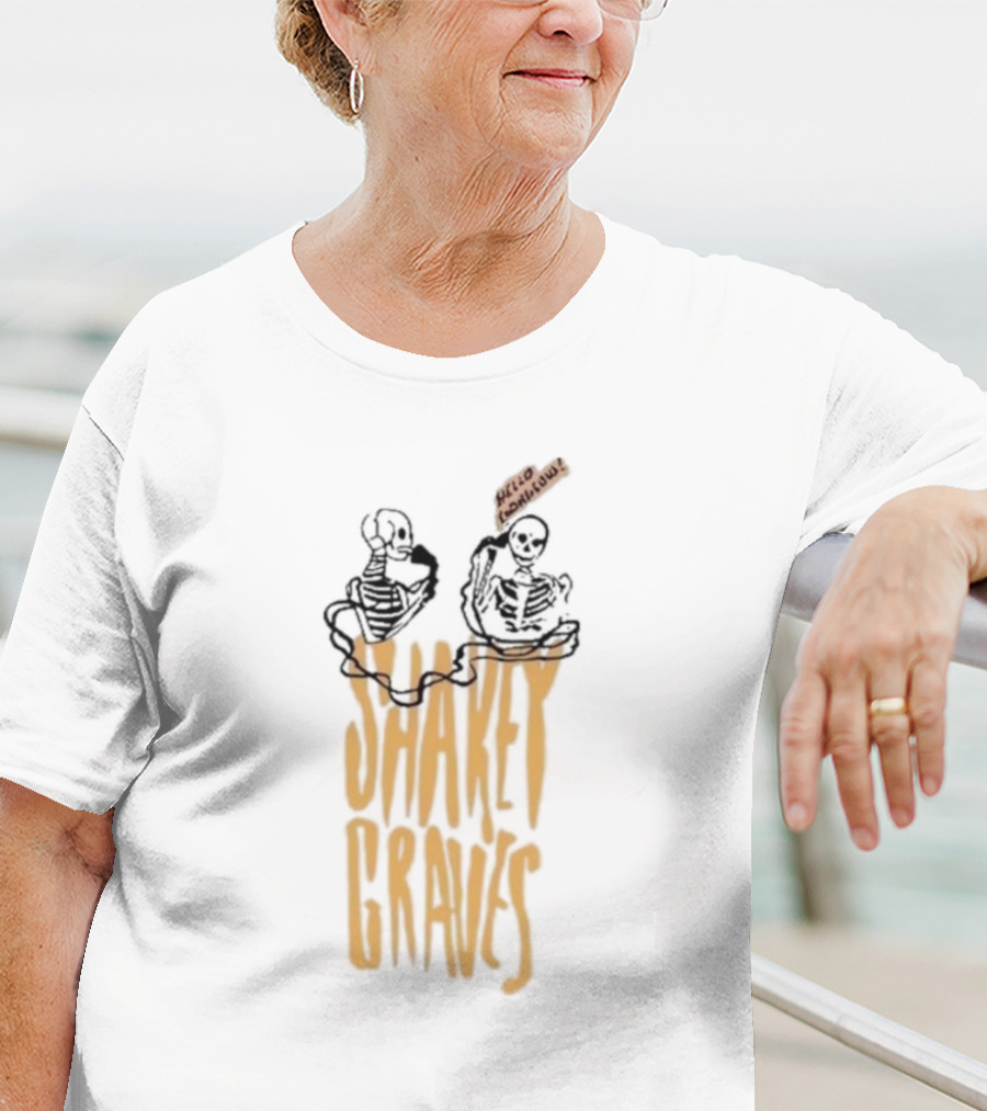 Shakey Graves Hello Gorgeous Skeletons T-Shirt