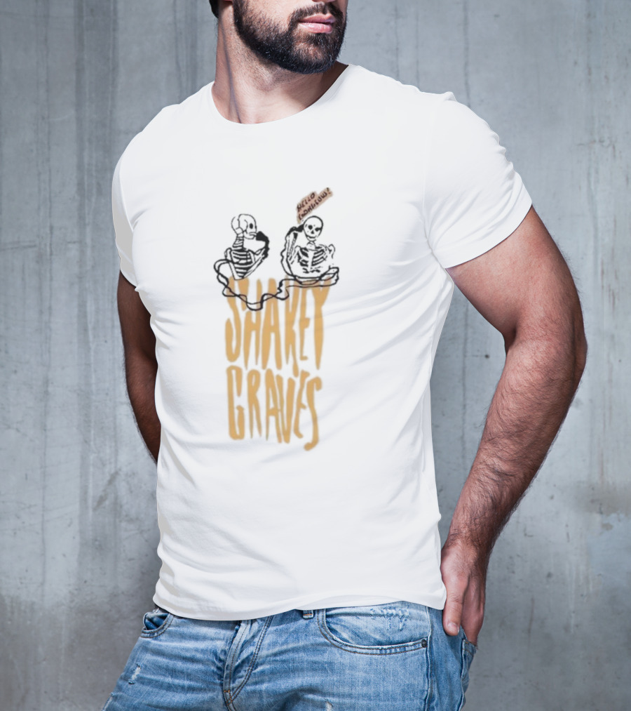 Shakey Graves Hello Gorgeous Skeletons T-Shirt