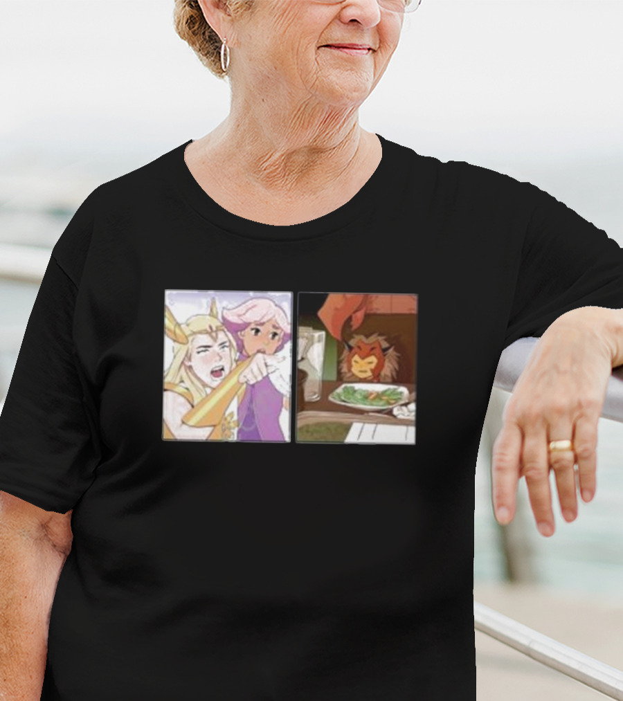 She-Ra Pointing At A Confused Catra Meme Scene T-Shirt
