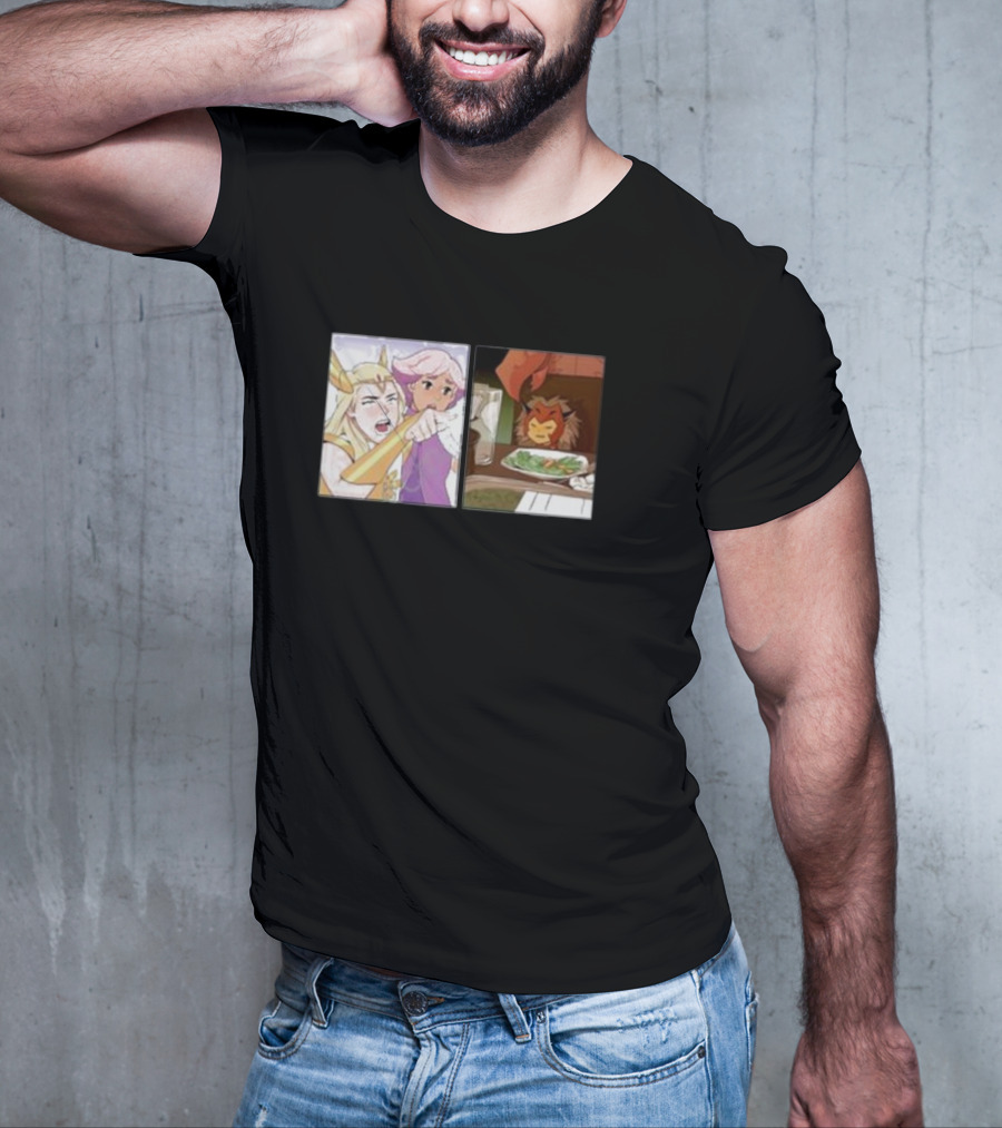 She-Ra Pointing At A Confused Catra Meme Scene T-Shirt