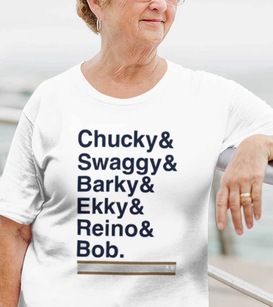 Chucky And Swaggy And Barky And Ekky And Reino And Bob CBER T-Shirt
