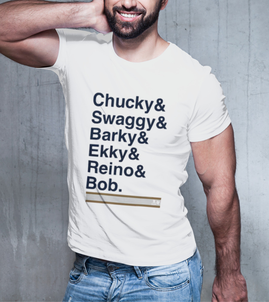 Chucky And Swaggy And Barky And Ekky And Reino And Bob CBER T-Shirt