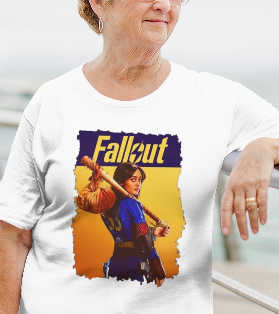 Fallout Lucy Vault Girl Retro Art 33 T-Shirt