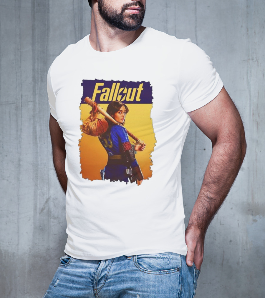 Fallout Lucy Vault Girl Retro Art 33 T-Shirt