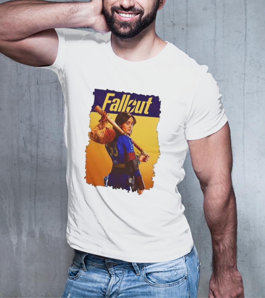Fallout Lucy Vault Girl Retro Art 33 T-Shirt