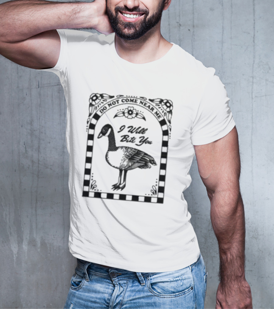Do Not Come Near Me I Will Bite You Bird T-Shirt