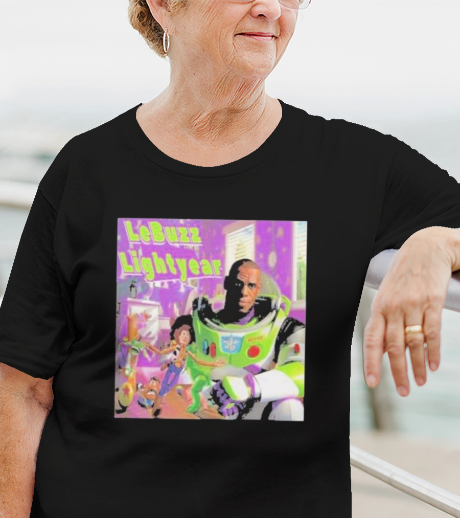 LeBuzz Lightyear Lebron James Toy Story Crossover T-Shirt