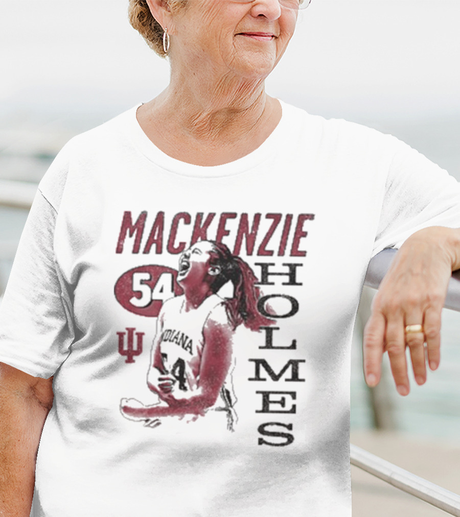 Mackenzie Holmes 54 Indiana Basketball IU T-Shirt
