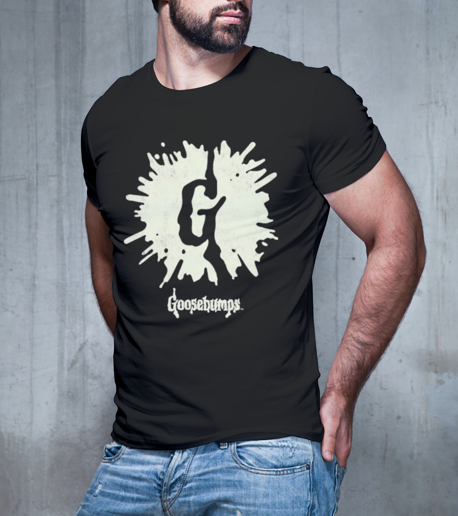 Goosebumps Glow In The Dark Logo 1992 Collection T-Shirt