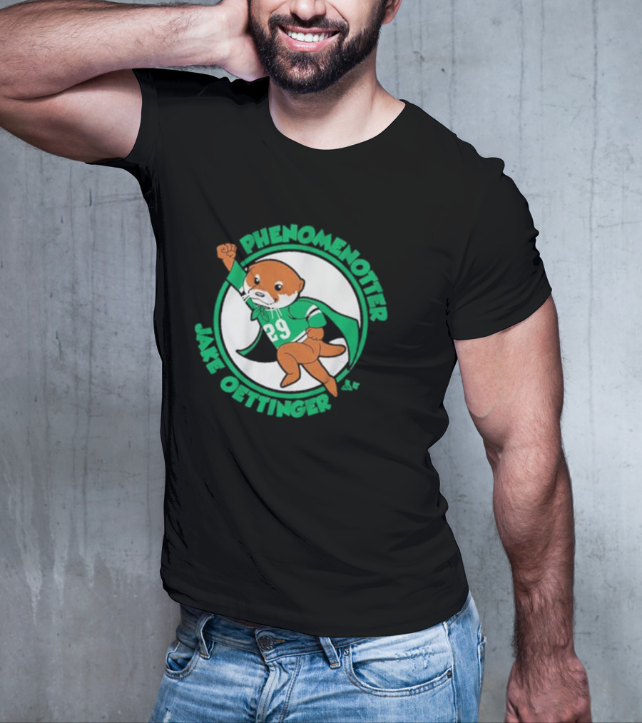Jake Oettinger Phenomenal Otter 29 Superhero T-Shirt