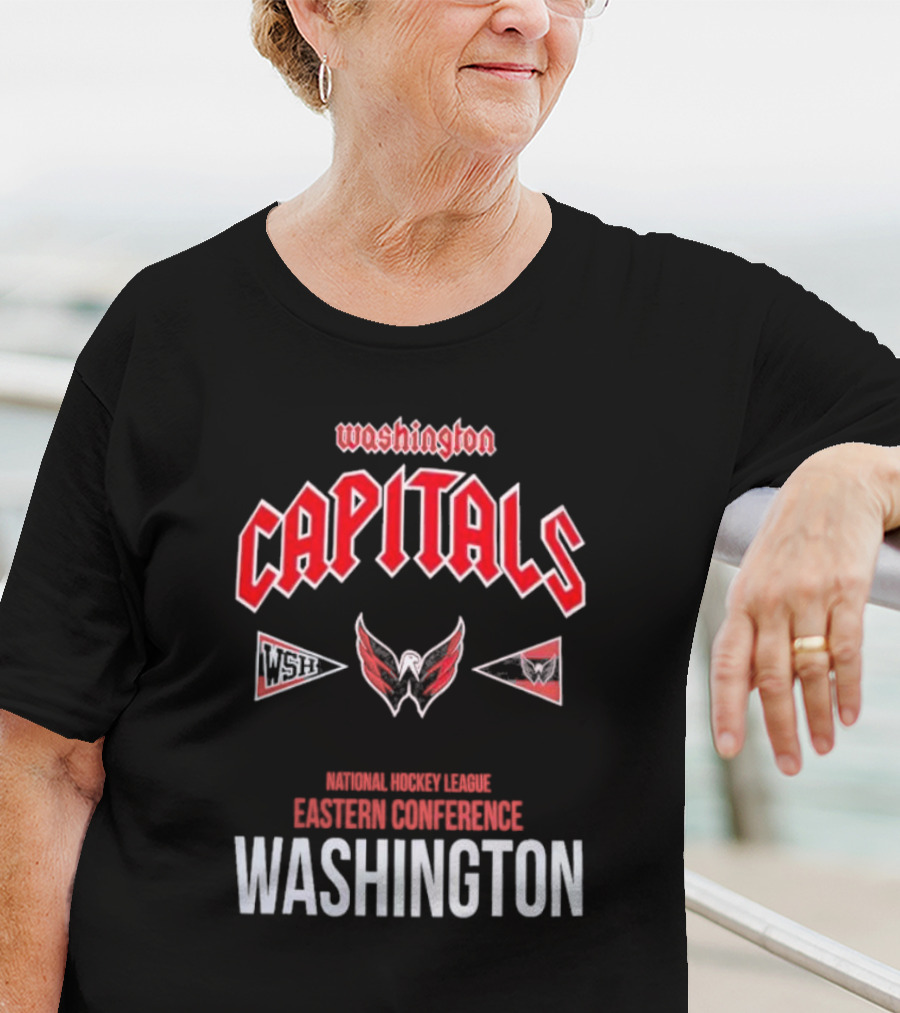 Washington Capitals National Hockey League Eastern Conference City Tour T-Shirt