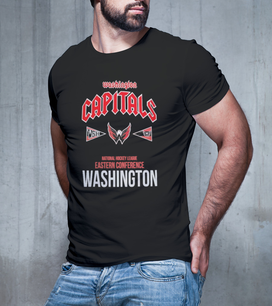 Washington Capitals National Hockey League Eastern Conference City Tour T-Shirt