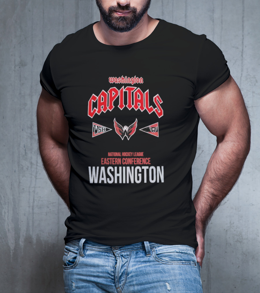 Washington Capitals National Hockey League Eastern Conference City Tour T-Shirt