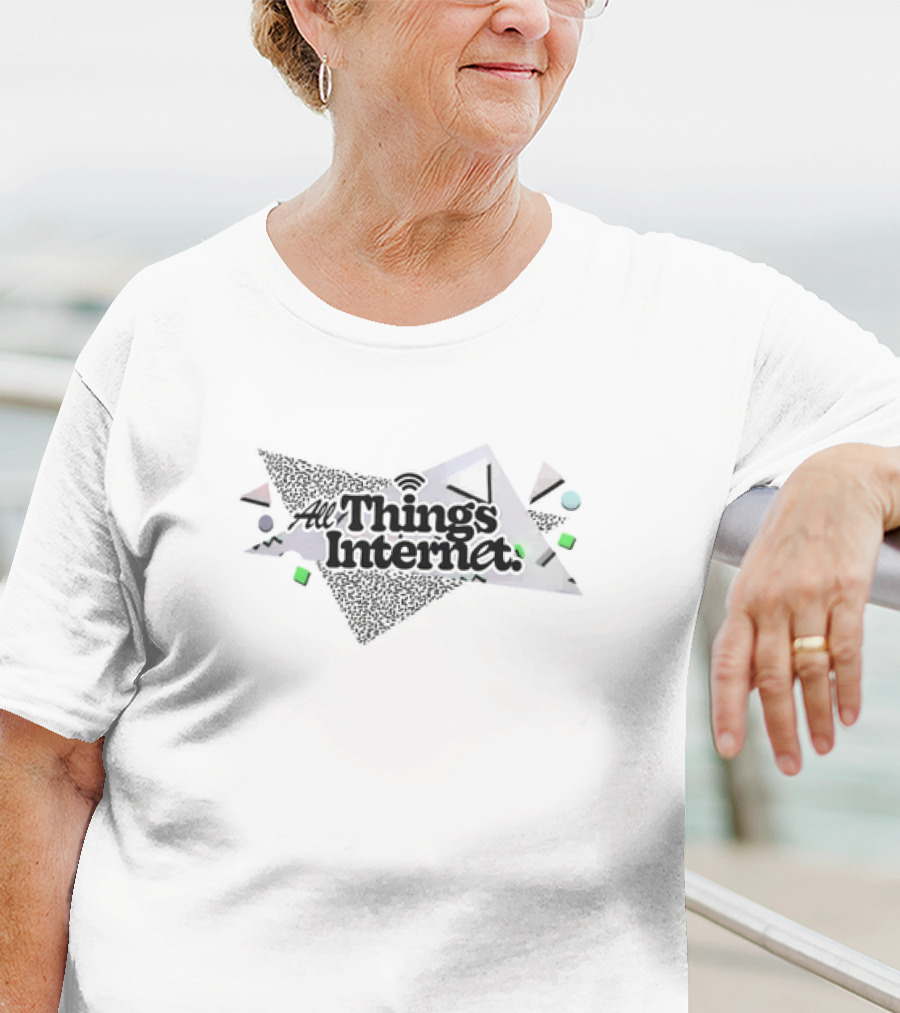Rachel Ballinger All Things Internet 90s Style Geometric Elements T-Shirt