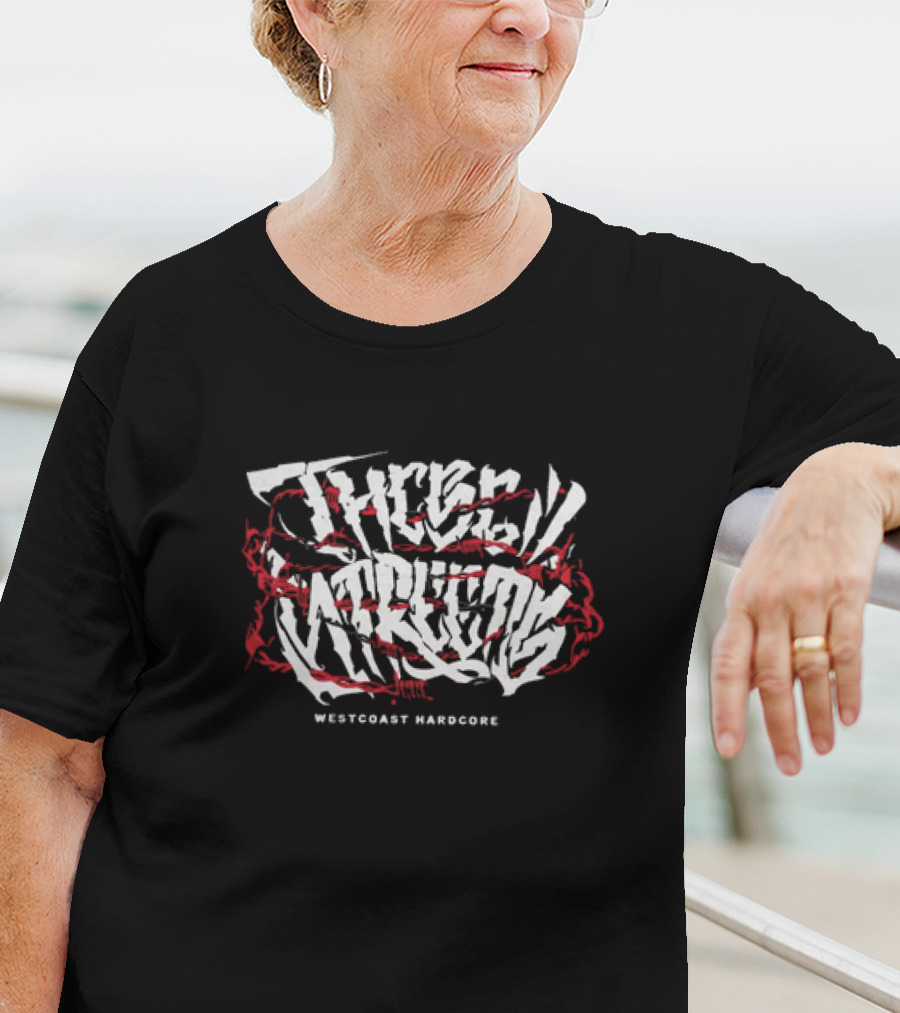 These Streets Barbed Wire Westcoast Hardcore T-Shirt