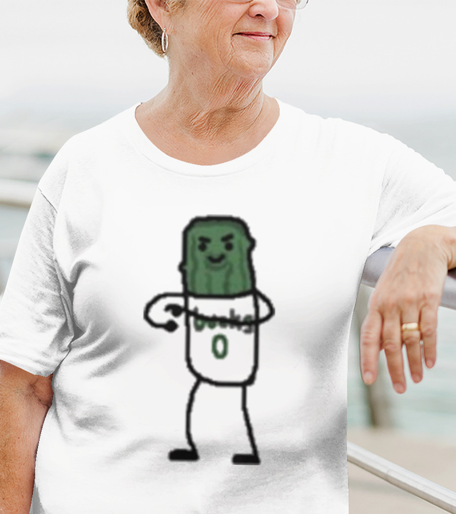 Damian Lillard Pickle Figure With Number 0 T-Shirt