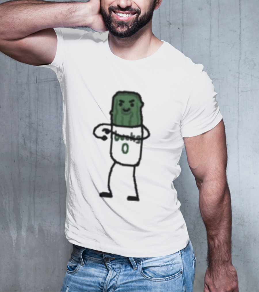 Damian Lillard Pickle Figure With Number 0 T-Shirt