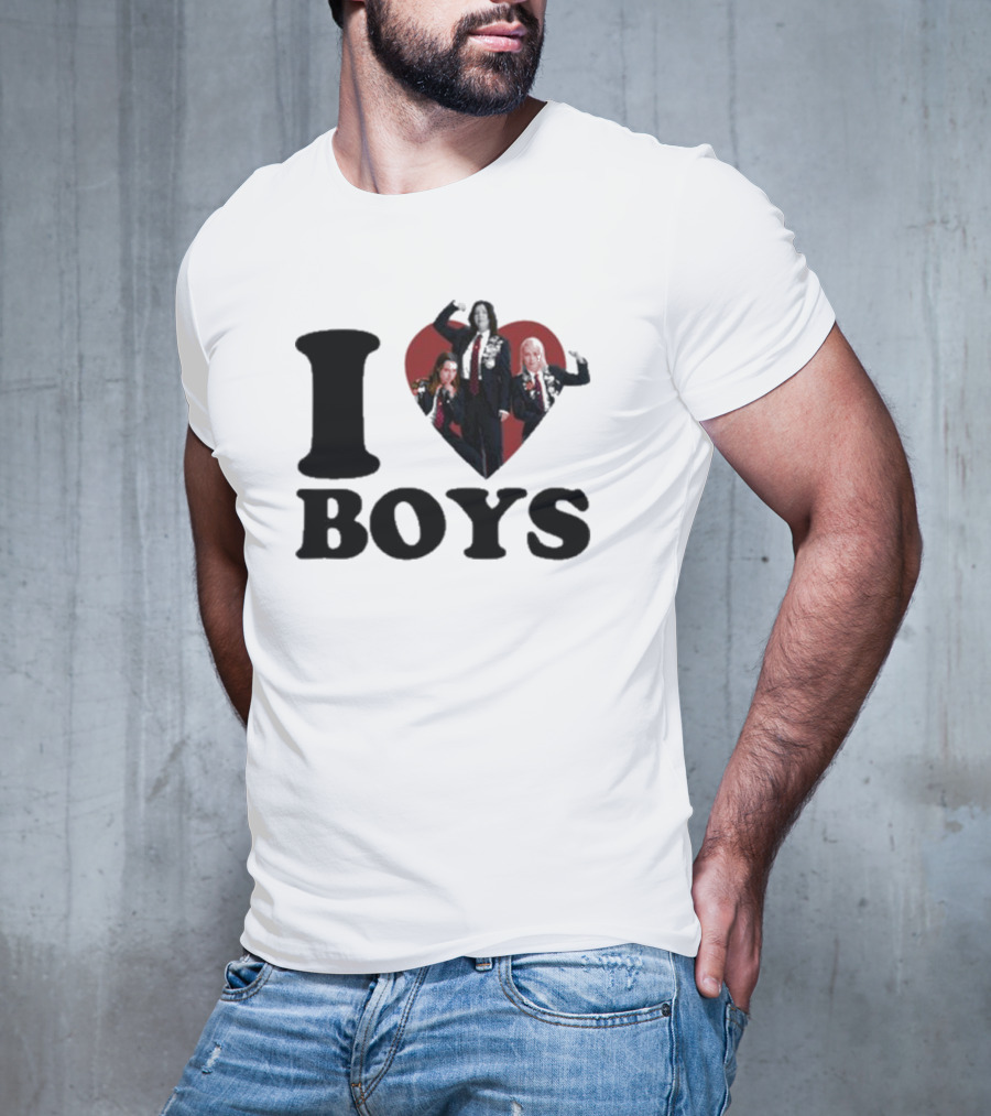 I Heart Boys Boygenius Trio In Heart T-Shirt