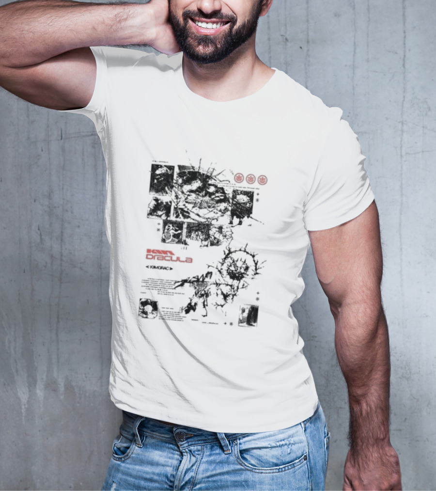 Kim Dracula Comic Style Graphics KIMOFACI T-Shirt