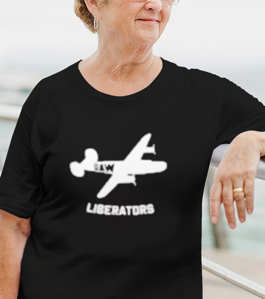 UAW Liberators Plane The Working Class Arsenal Of Democracy T-Shirt