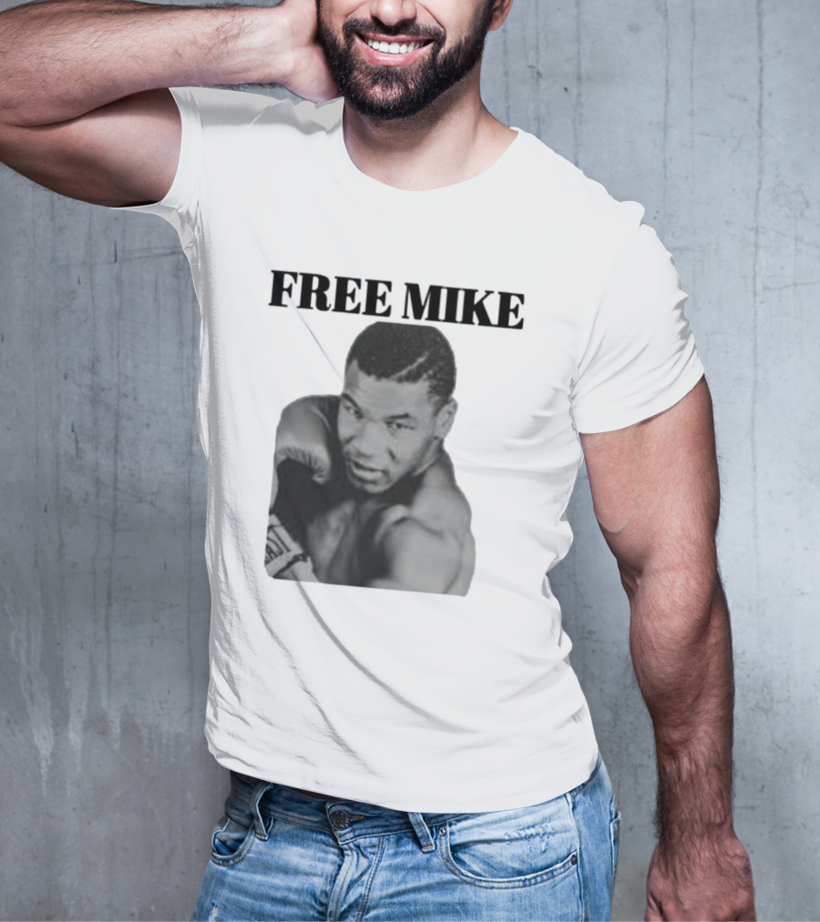 Free Mike Tyson Boxing Legend Image T-Shirt