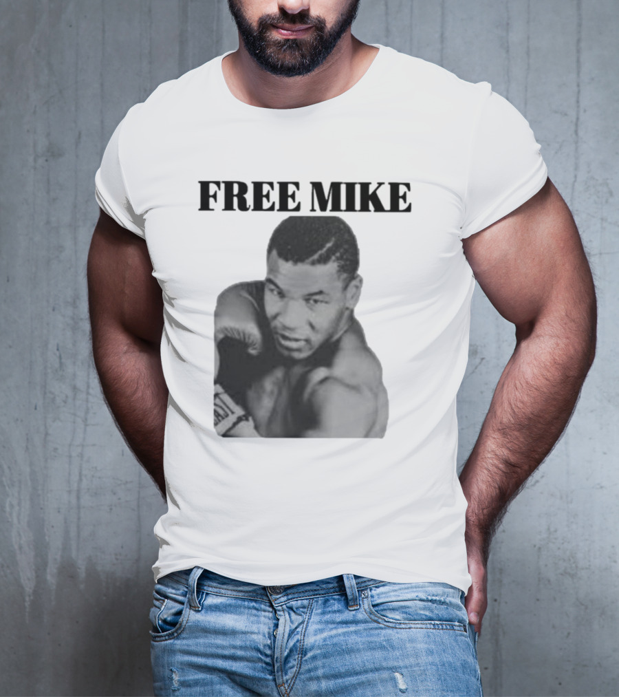 Free Mike Tyson Boxing Legend Image T-Shirt