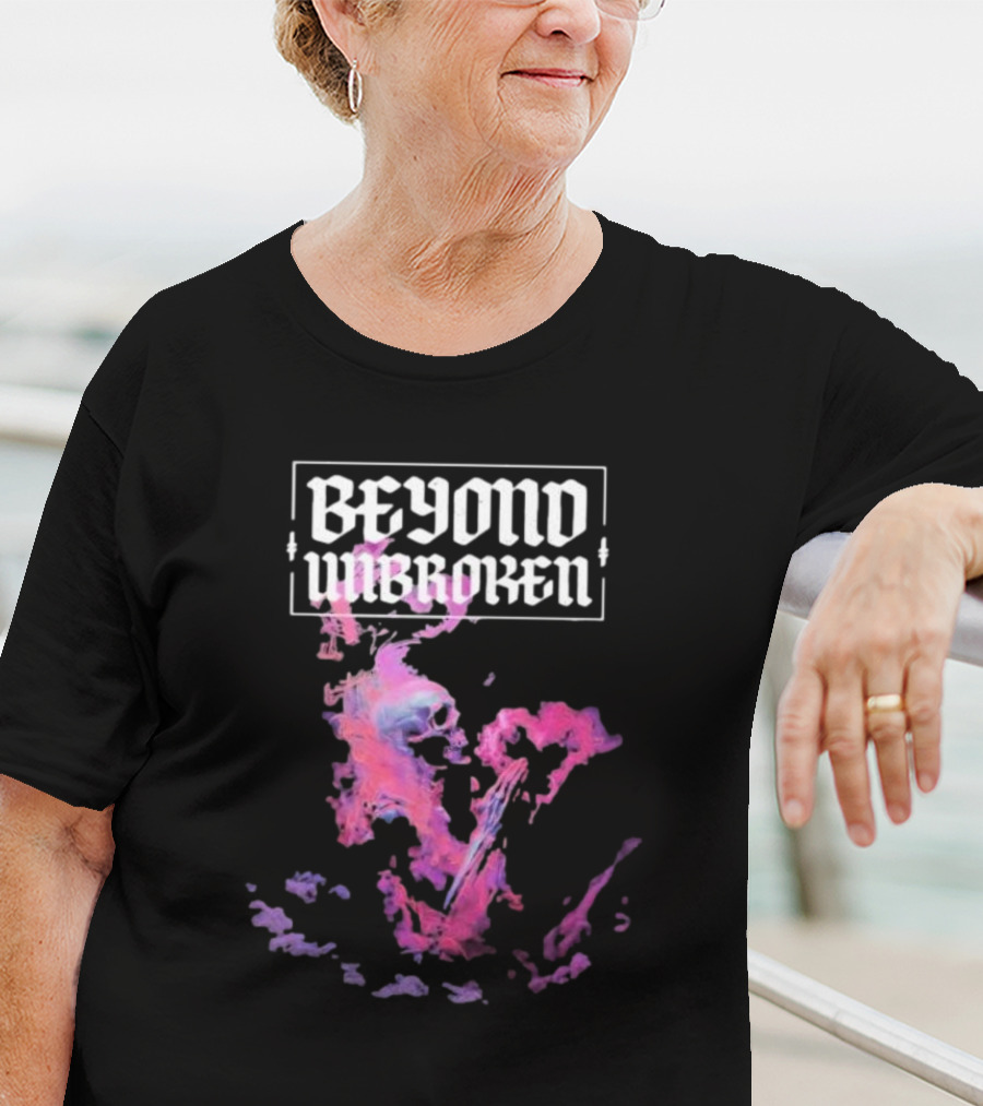 Beyond Unbroken My Life Skull And Smoke T-Shirt