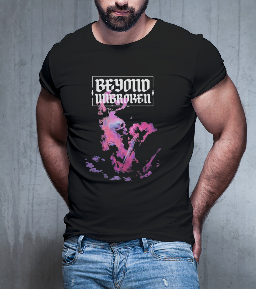 Beyond Unbroken My Life Skull And Smoke T-Shirt