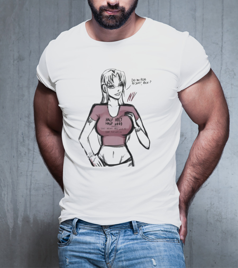 Half Holy Half Hood Pray With Me Don’t Play With Me T-Shirt