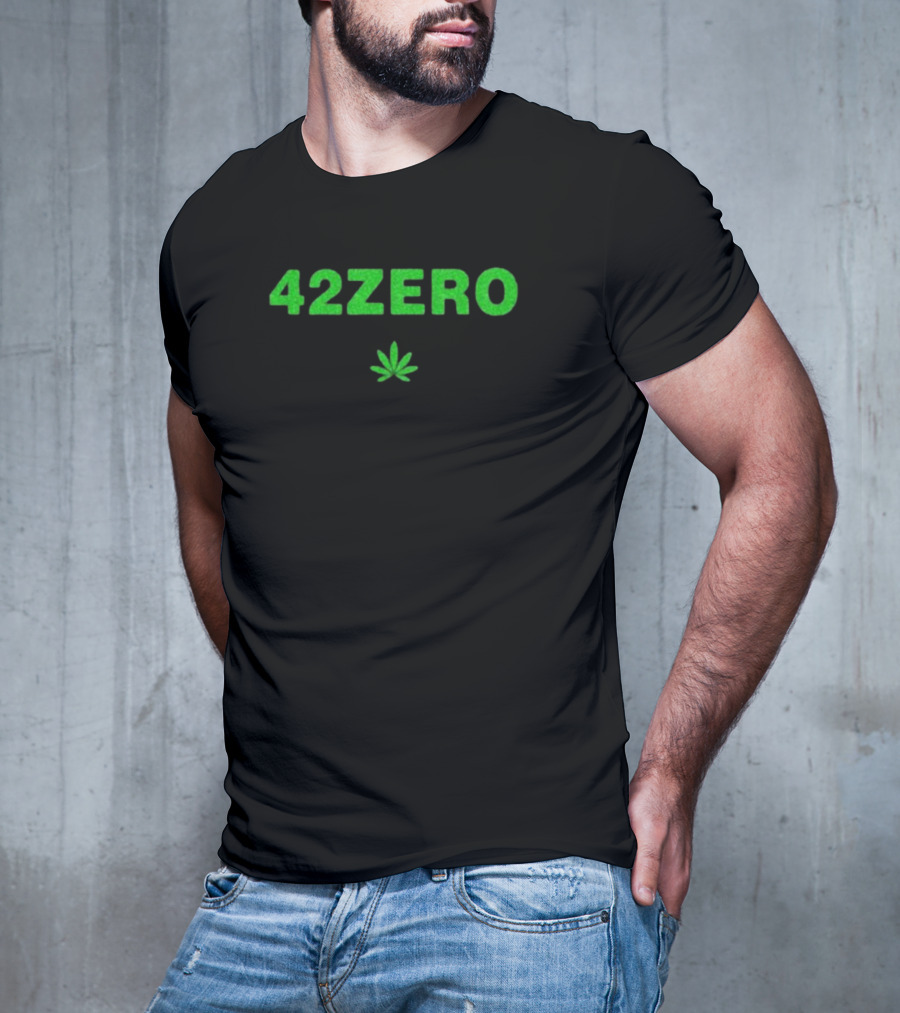 42 Zero Green Leaf Smashing Pumpkins T-Shirt