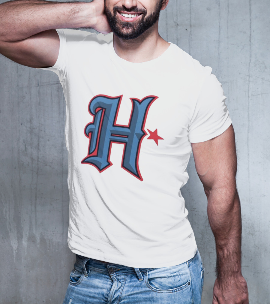 Houston Texans H Logo With Star T-Shirt