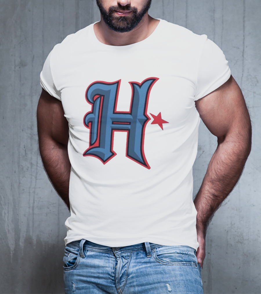 Houston Texans H Logo With Star T-Shirt