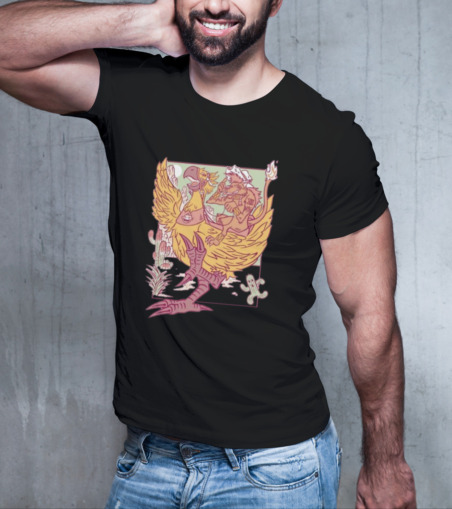 Canyon Rider Wolf And Chicken Desert Adventure The Yetee T-Shirt