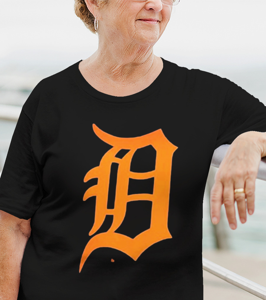 Detroit Tigers Big And Tall #1 Dad T-Shirt