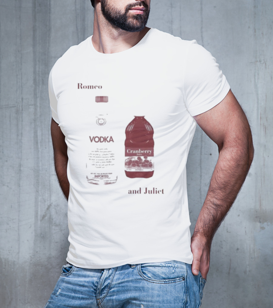 Romeo Vodka And Juliet Cranberry T-Shirt