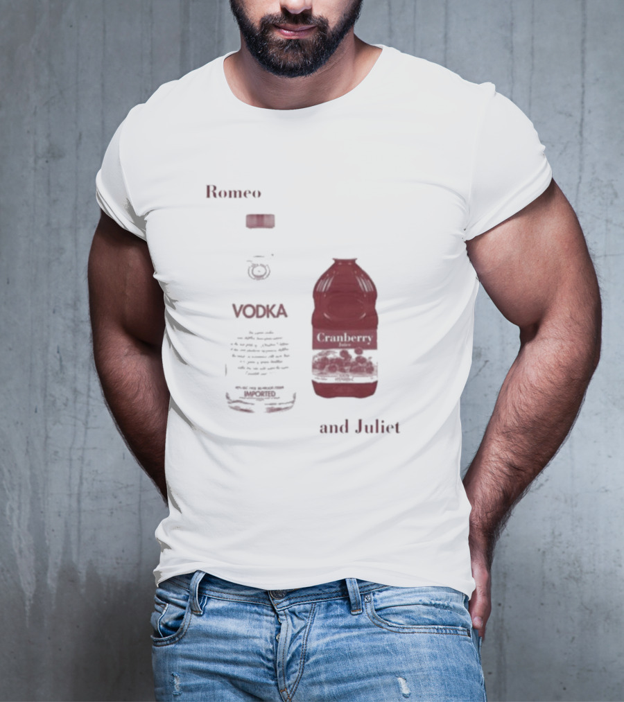 Romeo Vodka And Juliet Cranberry T-Shirt