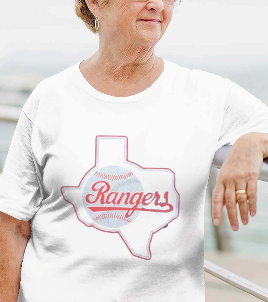 Texas Rangers Baseball Classic Logo 1984 T-Shirt