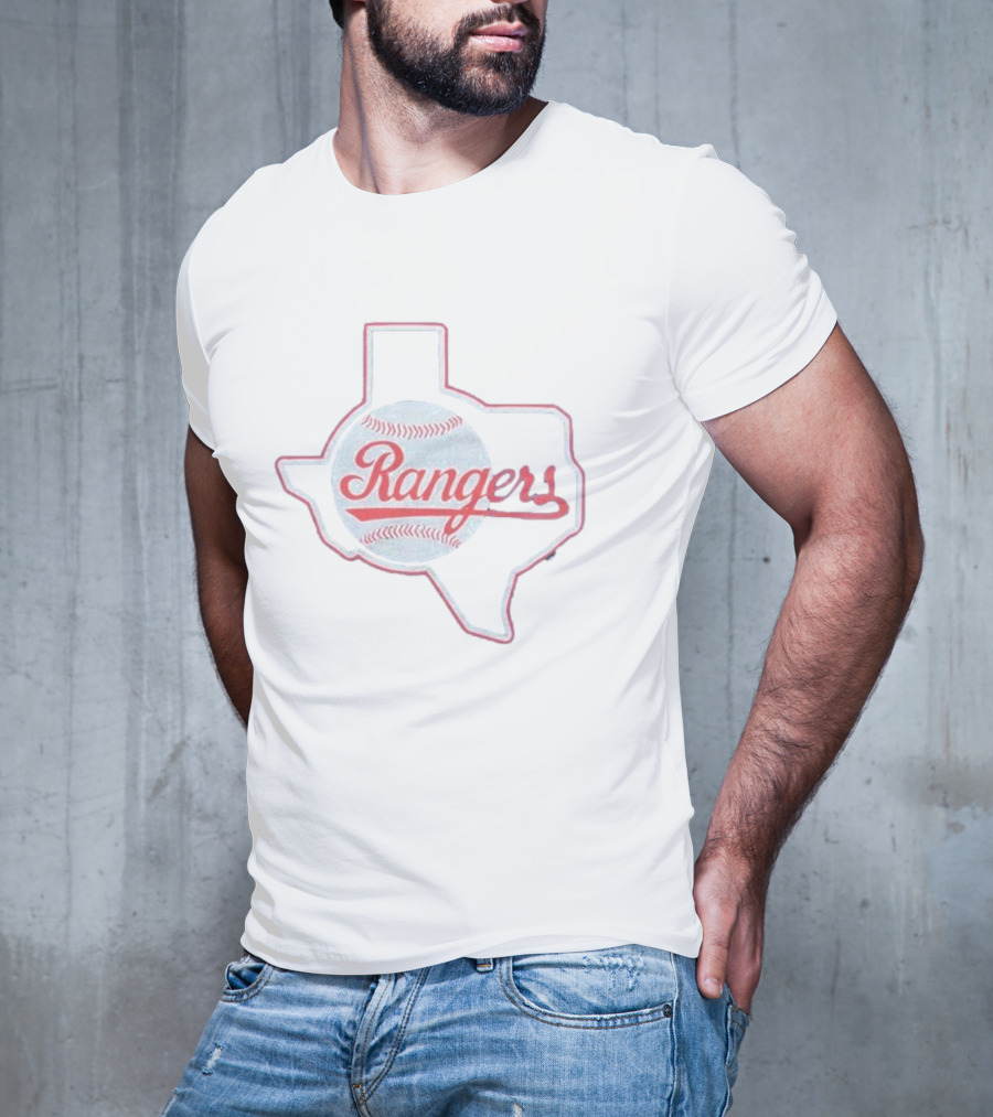 Texas Rangers Baseball Classic Logo 1984 T-Shirt