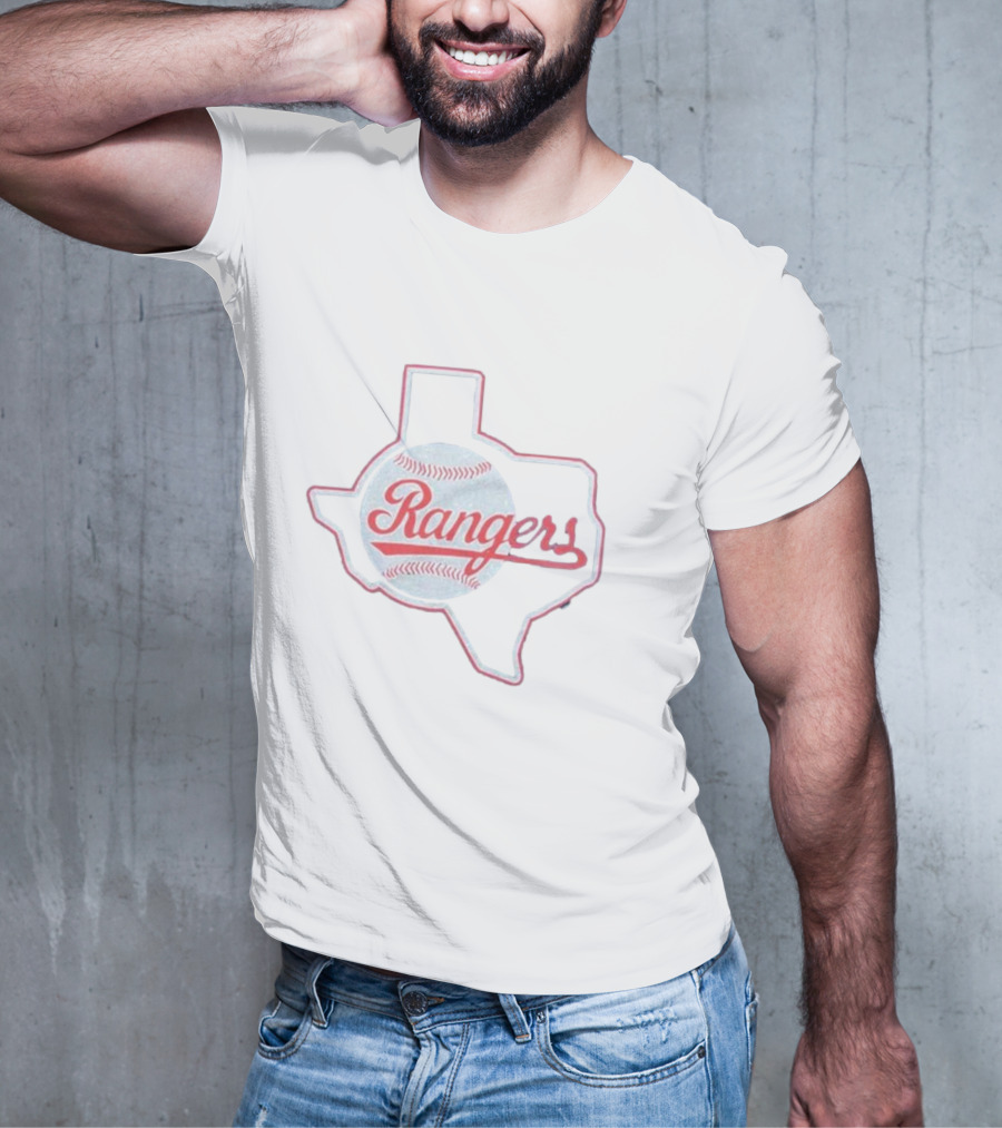 Texas Rangers Baseball Classic Logo 1984 T-Shirt