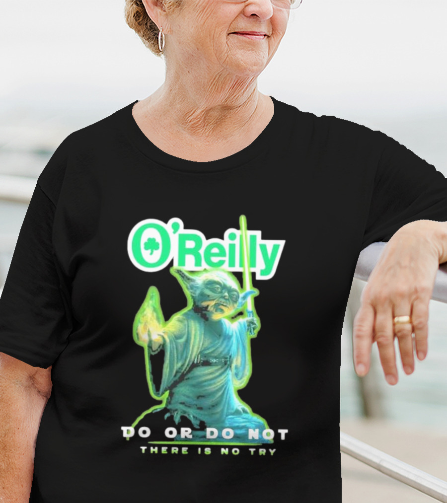 O'Reilly Yoda Star Wars Do Or Do Not There Is No Try T-Shirt