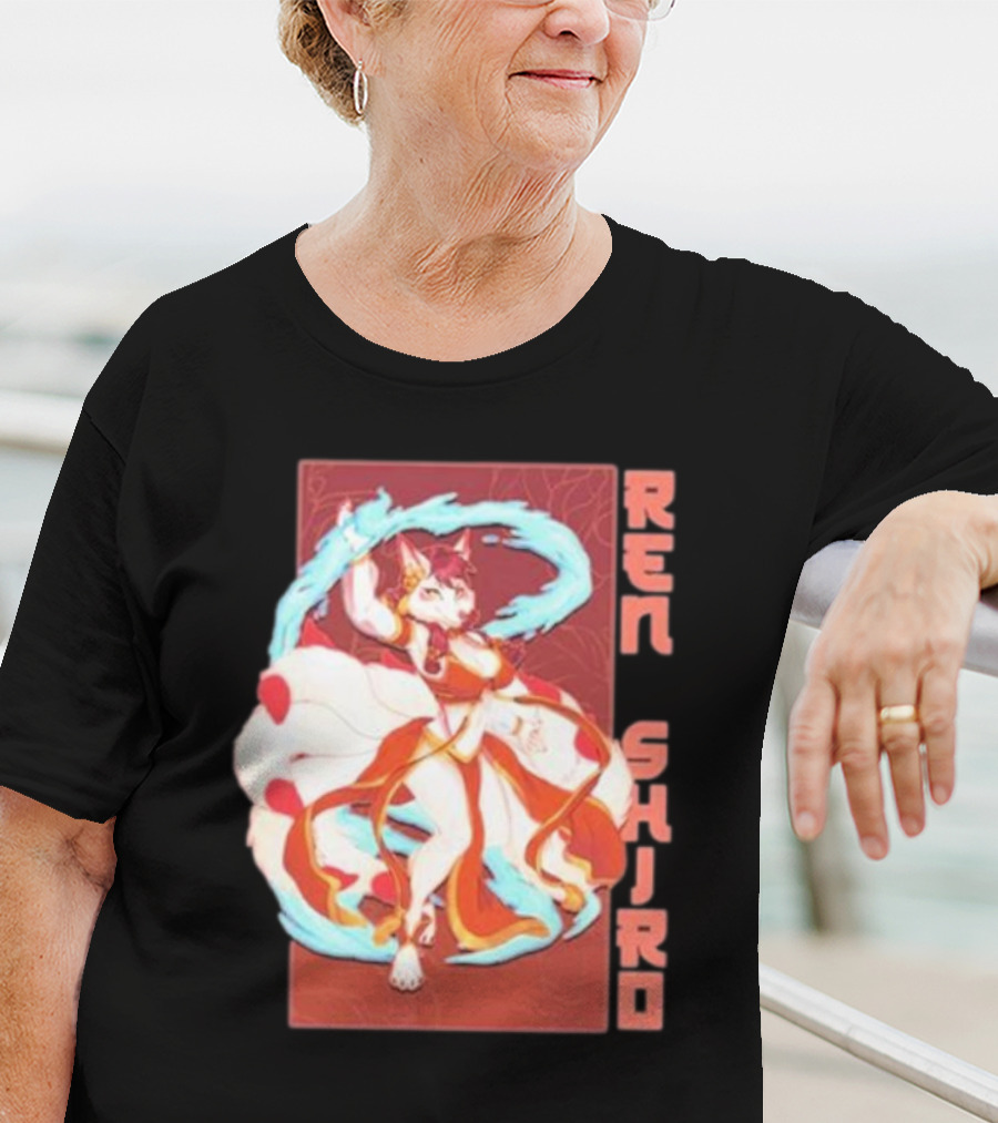 Ren Shiro Nine-Tailed Fox Spirit Wielder T-Shirt