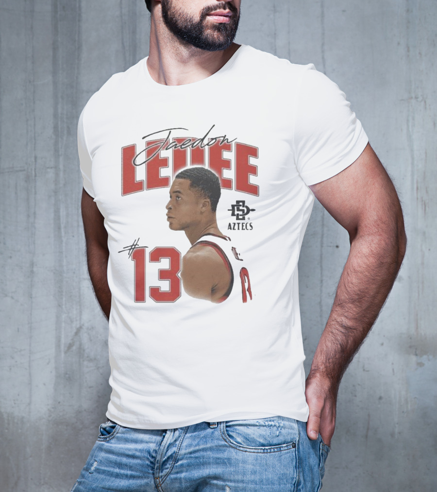 San Diego State Aztecs Jaedon Ledee 13 T-Shirt