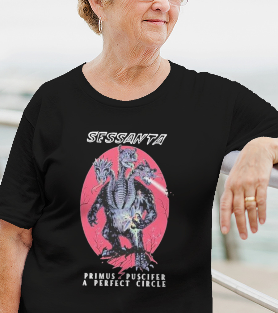 Sessanta Primus Puscifer A Perfect Circle Hydra Monster T-Shirt