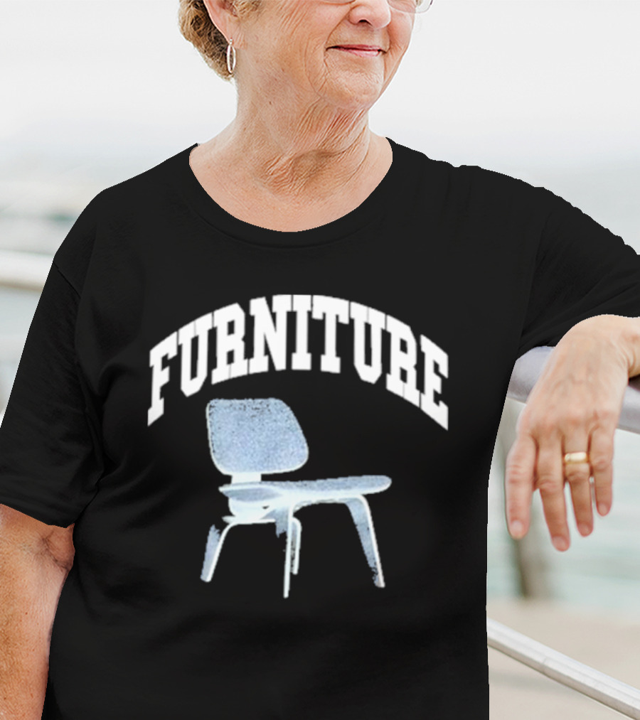 Shayne Wearing The Furniture Chair T-Shirt