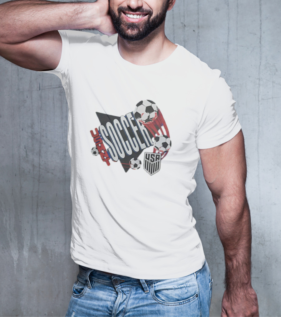 USMNT Soccer USA Shield Tri-Blend T-Shirt